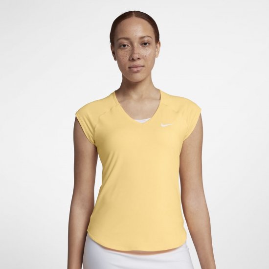 NikeCourt Pure | Tinte mandarina / White - Click Image to Close