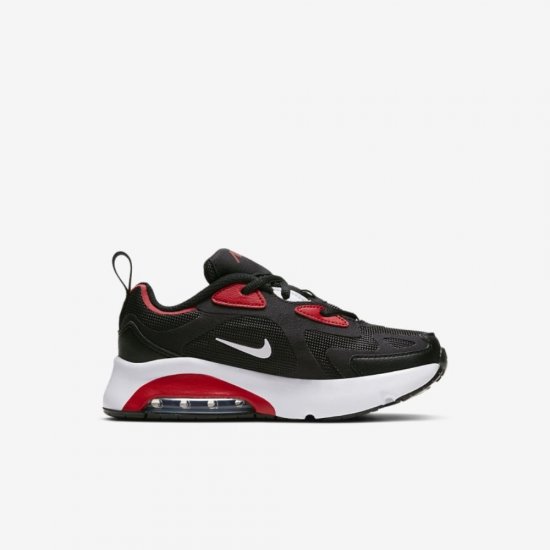 Nike Air Max 200 | Black / University Red / White - Click Image to Close