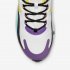 Nike Air Max 270 React (Geometric Abstract) | White / Black / Bright Violet / Dynamic Yellow