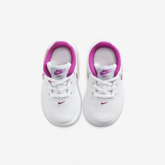 Nike Force 1 '18 | White / Hydrogen Blue / Fire Pink - Click Image to Close