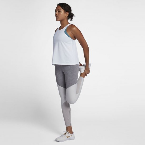 Nike Dri-FIT Elevated Elastika | White / White - Click Image to Close