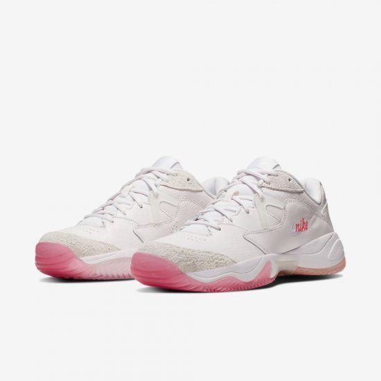 NikeCourt Lite 2 Premium | Pale Pink / Racer Pink / Pink Tint / White - Click Image to Close