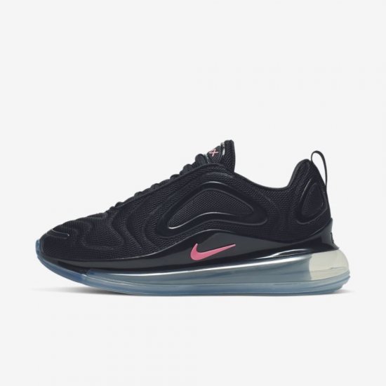 Nike Air Max 720 | Black / White / Sunset Pulse - Click Image to Close