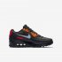 Nike Air Max 90 | Black / Magma Orange / University Red / Light Smoke Grey