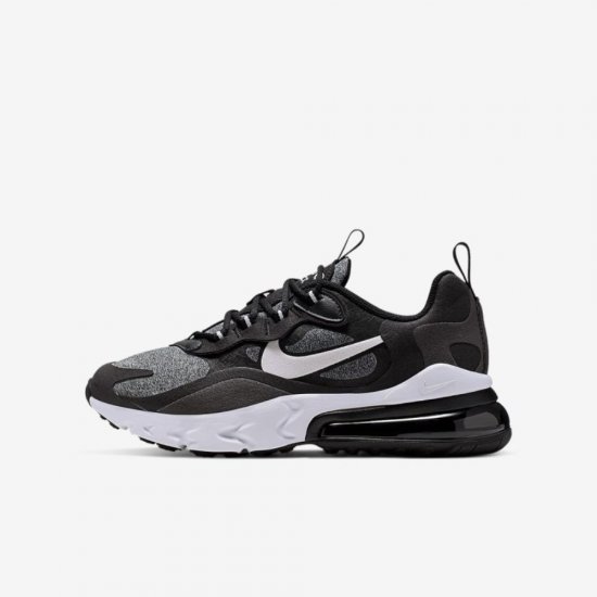 Nike Air Max 270 React | Black / Off Noir / White / Vast Grey - Click Image to Close