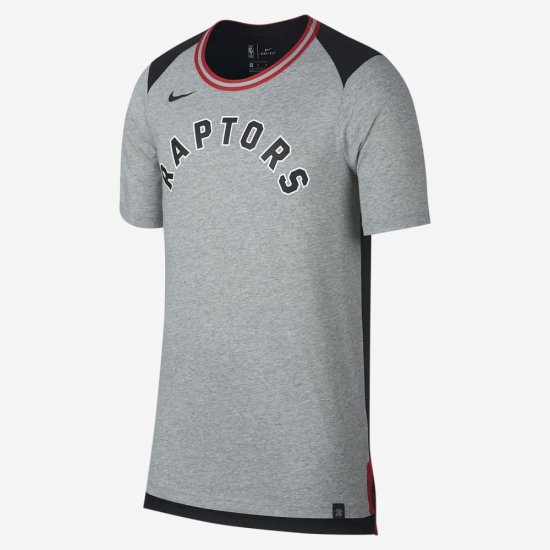 Toronto Raptors Nike | Dark Grey Heather / Black / University Red - Click Image to Close