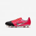 Nike Jr. Phantom Venom Elite FG | Laser Crimson / Black / Metallic Silver