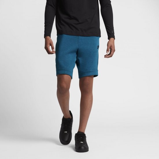 Nike Sportswear Tech Fleece | Industrial Blue / Heather / Black - Click Image to Close
