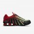 Nike Shox R4 Neymar Jr. | Black / Metallic Silver / Lime Blast / Challenge Red