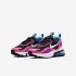 Nike Air Max 270 React | Black / Hyper Pink / Vivid Purple / White