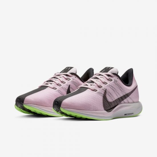 Nike Zoom Pegasus Turbo | Pink Foam / Lime Blast / Vast Grey / Black - Click Image to Close