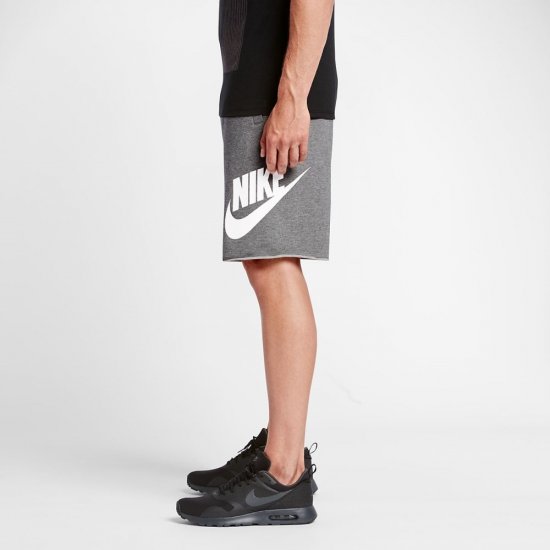 Nike Sportswear | Carbon Heather / White - Click Image to Close