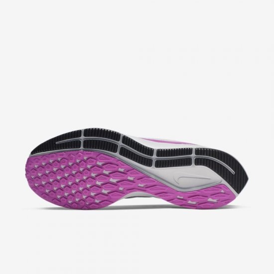 Nike Air Zoom Pegasus 36 | Pure Platinum / Cool Grey / Black / Hyper Violet - Click Image to Close