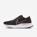 Nike Renew Run | Black / White / Pink / Orange Pulse