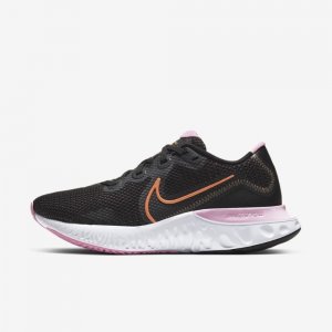 Nike Renew Run | Black / White / Pink / Orange Pulse