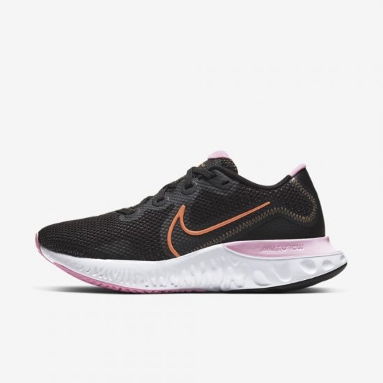 Nike Renew Run | Black / White / Pink / Orange Pulse - Click Image to Close