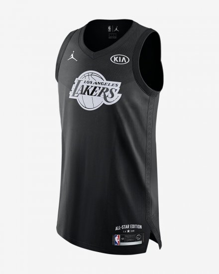 Kobe Bryant All-Star Edition Authentic Jersey | Black - Click Image to Close
