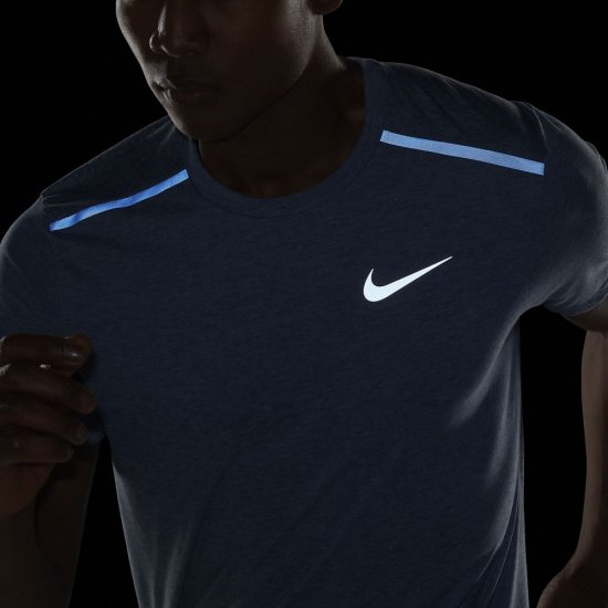 Nike Dri-FIT Rise 365 | Blue Force / Heather / Blue Force - Click Image to Close