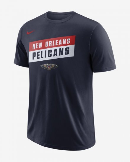 New Orleans Pelicans Nike Dry | College Navy - Click Image to Close