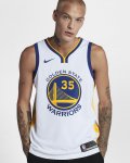 Kevin Durant Association Edition Swingman Jersey (Golden State Warriors) | White / Amarillo / Rush Blue