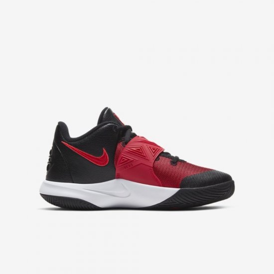Kyrie Flytrap 3 | Black / White / White / University Red - Click Image to Close
