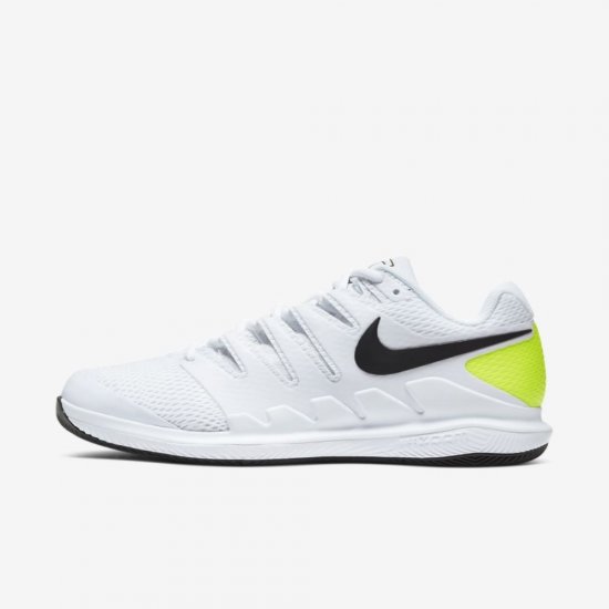 NikeCourt Air Zoom Vapor X | White / Volt / Black - Click Image to Close