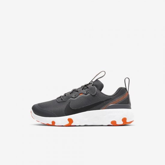 Nike Renew Element 55 | Iron Grey / Total Orange / White / Black - Click Image to Close