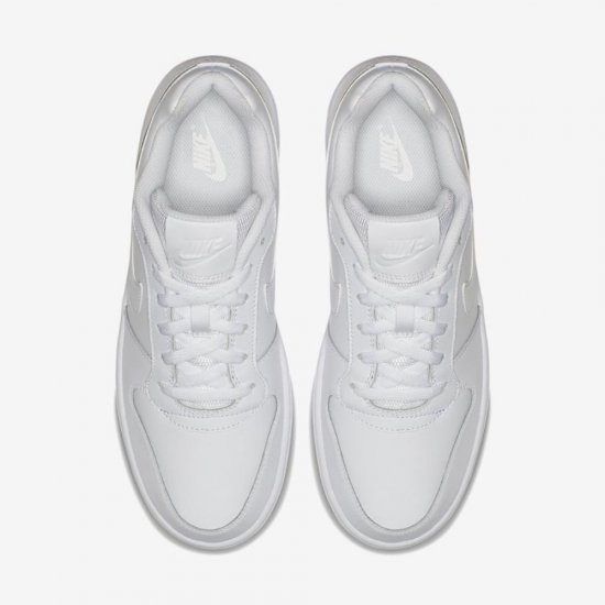 Nike Ebernon Low | White / White - Click Image to Close