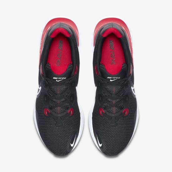 Nike Renew Run | Black / University Red / White - Click Image to Close