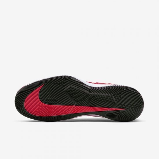 NikeCourt Air Zoom Vapor X Knit | Laser Crimson / Gym Red / White / Gridiron - Click Image to Close