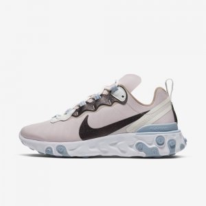 Nike React Element 55 SE | Barely Rose / Summit White / Light Armoury Blue / Fossil Stone