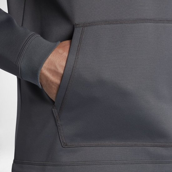 Hurley Therma Protect Sweatshirt | Dark Grey - Click Image to Close
