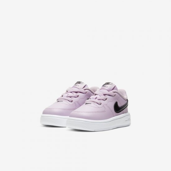 Nike Force 1 '18 | Iced Lilac / White / Black - Click Image to Close