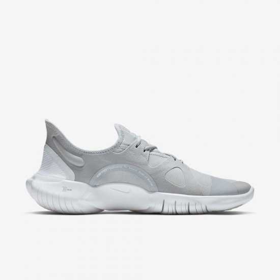 Nike Free RN 5.0 | Wolf Grey / Pure Platinum / White - Click Image to Close