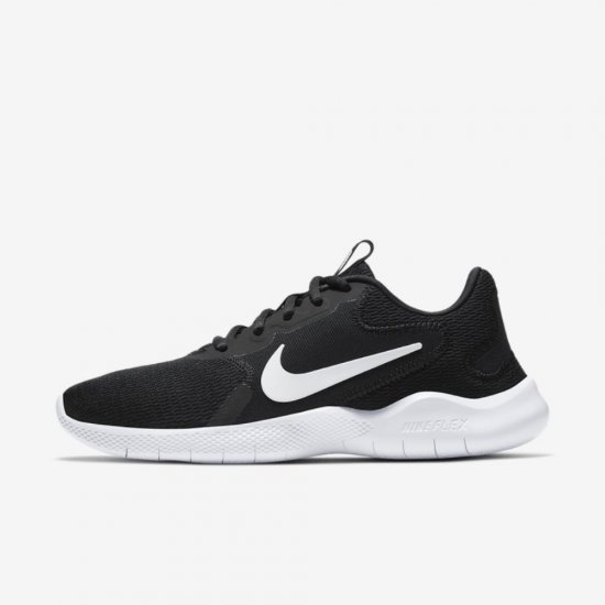 Nike Flex Experience Run 9 | Black / Dark Smoke Grey / White - Click Image to Close