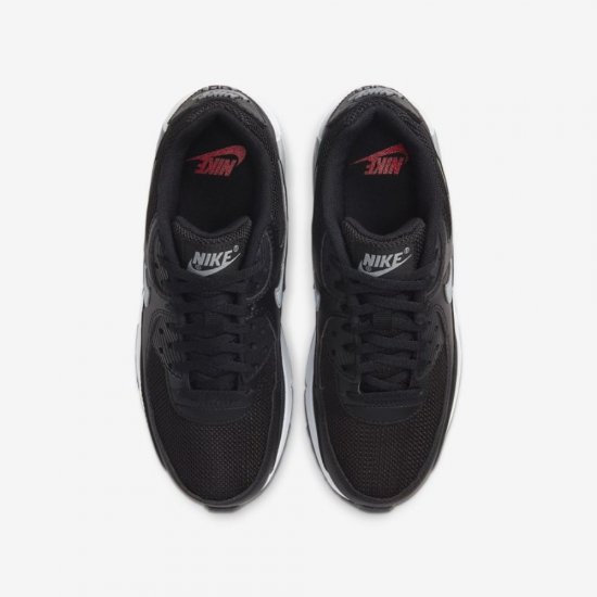 Nike Air Max 90 | Black / University Red / White / Particle Grey - Click Image to Close
