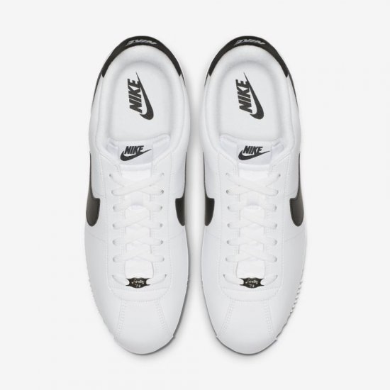 Nike Cortez Basic | White / Metallic Silver / Black - Click Image to Close