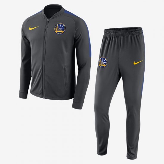 Golden State Warriors Nike Dry | Anthracite / Rush Blue / Amarillo - Click Image to Close