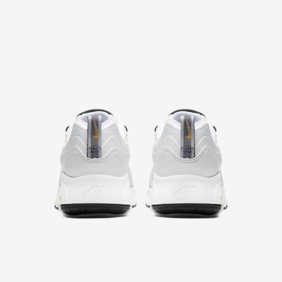 Nike Air Max 200 | White / Black / Metallic Silver / Metallic Gold - Click Image to Close