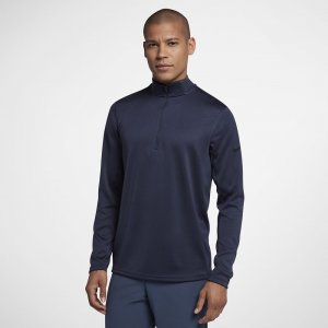 Nike Dri-FIT Half-Zip | College Navy / Anthracite / Black