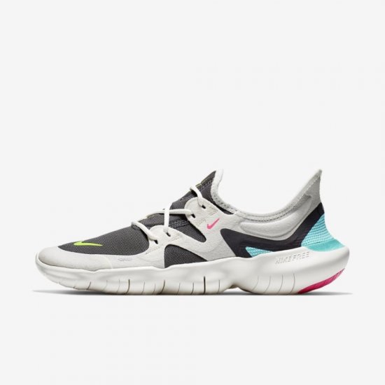 Nike Free RN 5.0 Icon Clash | Sail / Thunder Grey / Aurora / Volt - Click Image to Close