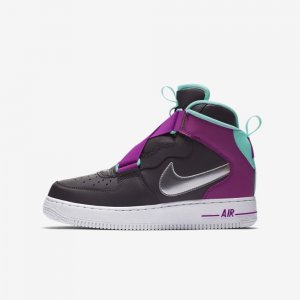 Nike Air Force 1 Highness | Thunder Grey / Hyper Violet / Aurora / Metallic Silver